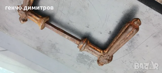 стара  дръжка за врата , снимка 2 - Антикварни и старинни предмети - 48170009