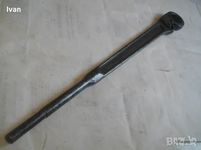 ТРЕСЧОТЪЧЕН КАМИОНАДЖИЙСКИ КЛЮЧ ШАРНИРЕН РАЗДВИЖЕН 36мм ЗВЕЗДА НЕМСКИ ГОЛЯМ WALTER СТАРО КАЧЕСТВО , снимка 10 - Други инструменти - 48228748