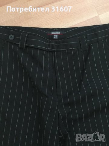 Елегантен черен панталон , снимка 4 - Панталони - 42058319