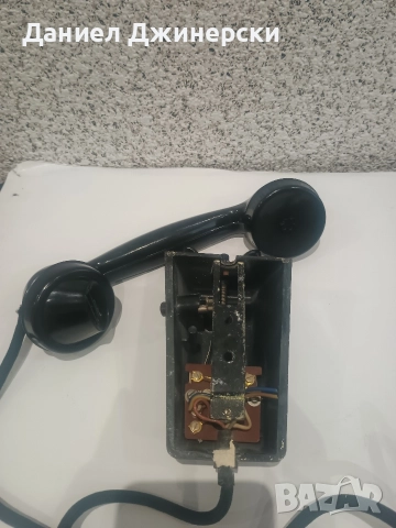 Бакелитов телефон и домофон , снимка 9 - Антикварни и старинни предмети - 52899036