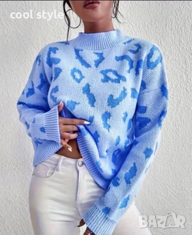пуловер , снимка 2 - Блузи с дълъг ръкав и пуловери - 53089061