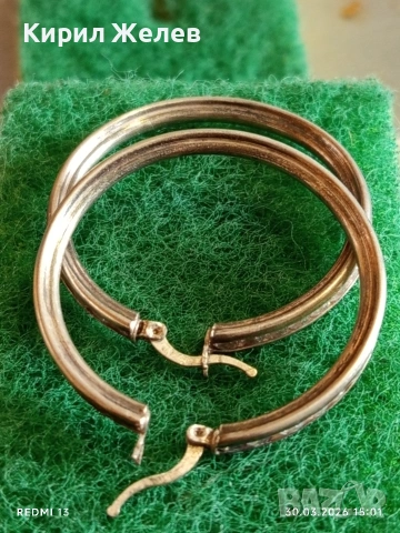 Класически модел сребърни обеци с ювелирно инкрустирани Планински кристали 52732, снимка 5 - Обеци - 54027229