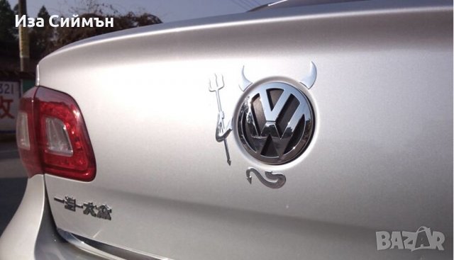 Стикер, лепенка Дявол за емблемата на автомобил, снимка 4 - Аксесоари и консумативи - 36897803