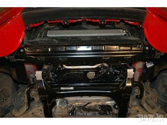 Метална кора под броня и двигател Audi Q7 S-line 2006г – 2015г, снимка 4 - Аксесоари и консумативи - 51044309