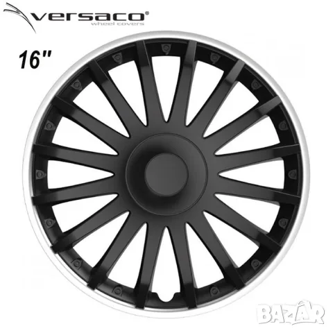 Тасове за джанти 16'' Versaco Crystal SO черен