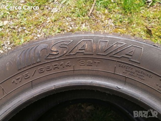 Гуми 175 65 14 Сава Sava 4 броя са налични  Цената е за брой гума Без коментар на цената. За контакт, снимка 9 - Гуми и джанти - 35565283