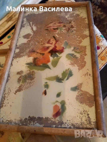 Поднос , снимка 7 - Антикварни и старинни предмети - 44741337