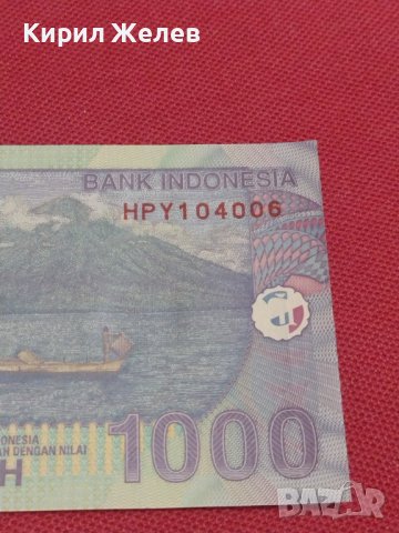 БАНКНОТА ИНДОНЕЗИЯ ПЕРФЕКТНО СЪСТОЯНИЕ МНОГО КРАСИВА ЗА КОЛЕКЦИЯ ДЕКОРАЦИЯ 36750, снимка 11 - Нумизматика и бонистика - 39857940
