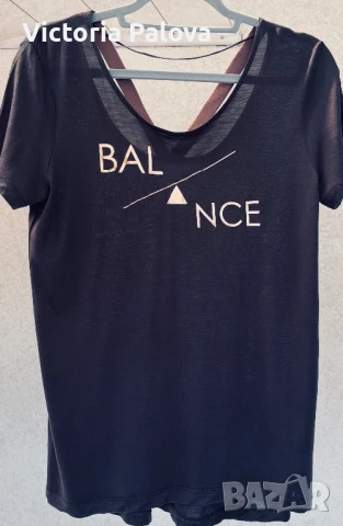 Красива спортна блуза OYSHO Испания, снимка 3 - Корсети, бюстиета, топове - 50968228