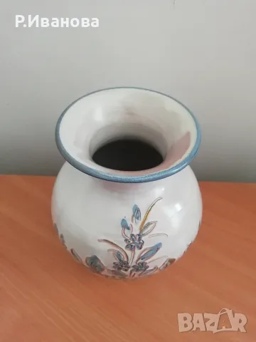Красива керамична ваза, снимка 4 - Вази - 56344108