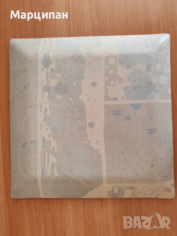 Стъклена чиния, снимка 4 - Чинии - 51589281