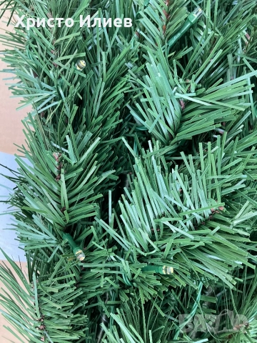 Коледна елха 210см с вградени лед лампички Голяма НОВА, снимка 11 - Декорация за дома - 50164762