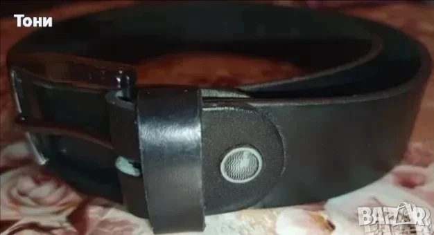 Нов Мъжки Колан Изцяло От Естествена Кожа 130см., снимка 6 - Колани - 52436911