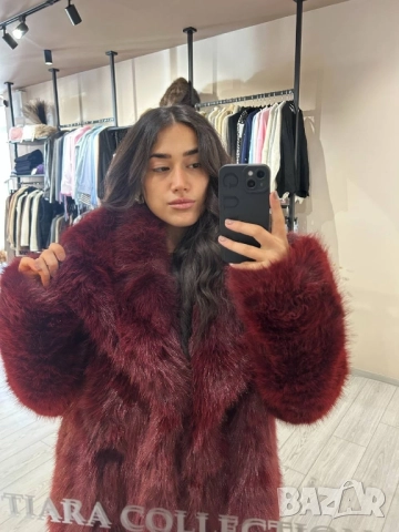 пухено палто , снимка 4 - Палта, манта - 52106986