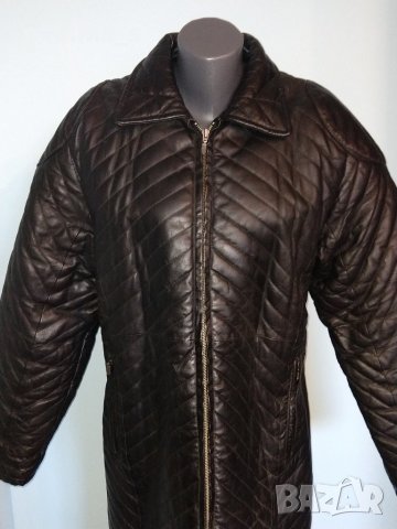 Унисекс палто / естествена кожа ”Pelle moda” / USA / голям размер , снимка 12 - Палта - 16186269