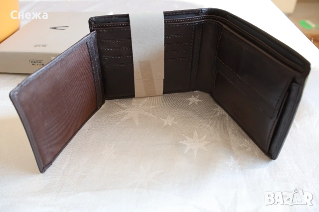 Camel Active Dust с RFID защита хоризонтален портфейл, снимка 6 - Портфейли, портмонета - 54170496