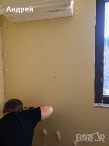 Изолация на стени от гипсокартон , снимка 3 - Ремонти на апартаменти - 44217555