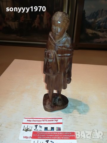 ДЪРВЕНА ФИГУРА-ВНОС ФРАНЦИЯ 2809221744, снимка 3 - Антикварни и старинни предмети - 38149745