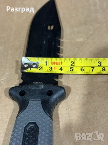 Тактически нож с кания,компас,запалка,свирка и точило, снимка 8 - Ножове - 52964988