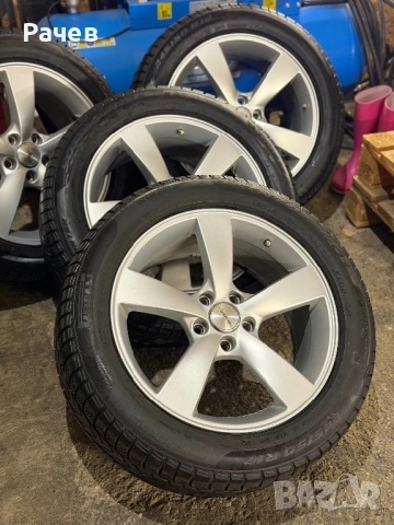 Алуминиеви Джанти VW AUDI MERCEDES - 18 цола със зимни гуми 5х112