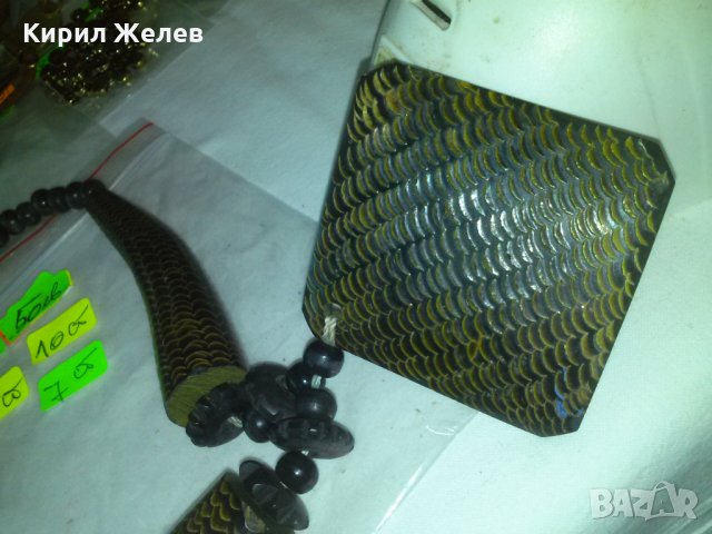 ЗУЛУСКА РОГ от КАФЪРСКИ БИВОЛ РЪЧНО ИЗРАБОТЕНА ОГЪРЛИЦА 33931, снимка 6 - Антикварни и старинни предмети - 29624565