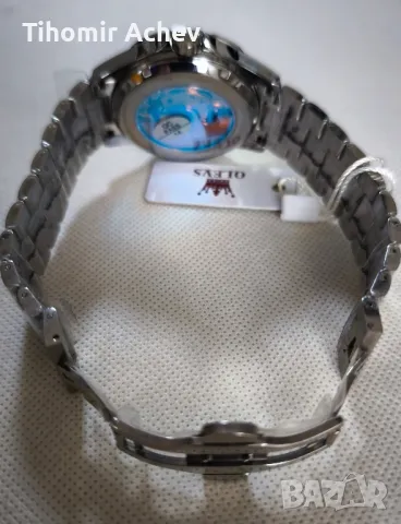 Мъжки автомат нов, стъклен капак., снимка 5 - Мъжки - 49097978