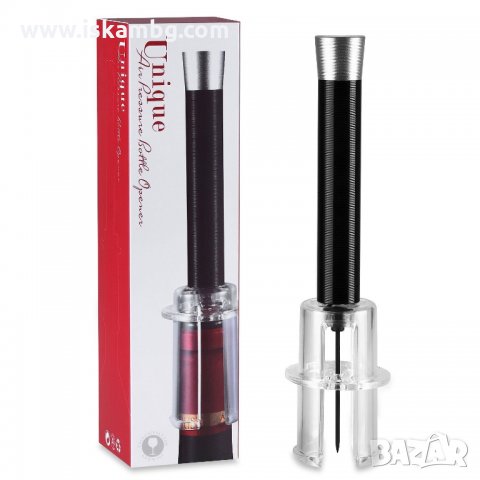 Тирбушон с въздух под налягане с алуминиева дръжка - код 2902