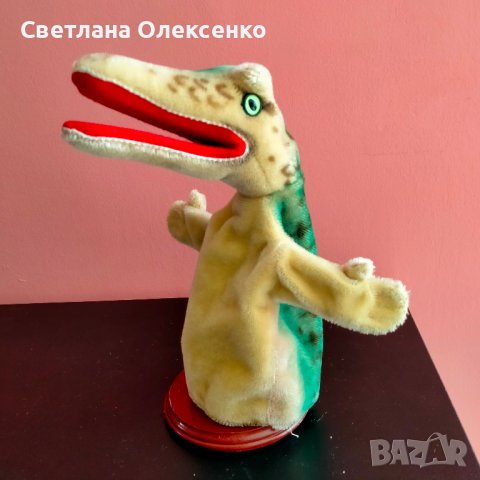 Колекционерска играчка Steiff Crocodile Театрален Крокодил, снимка 10 - Колекции - 37759244