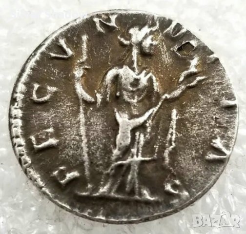 Монета Денарий на Императрица Фаустина II - Реплика, снимка 2 - Нумизматика и бонистика - 42896068