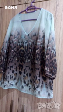 Дамска блуза с камъчета, снимка 1 - Ризи - 29105044