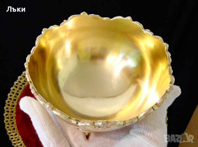 Бронзова бонбониера,барок. , снимка 4 - Антикварни и старинни предмети - 37818535