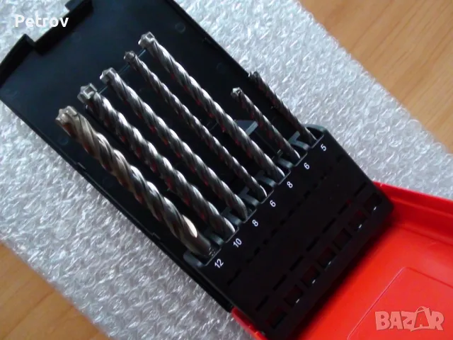 Milwaukee - 7 броя ЧИСТО НОВИ ВИСОКОКАЧЕСТВЕННИ Свредла за бетон SDS-Plus MX4 / Quadro / GERMANY !!!, снимка 8 - Бормашини - 44719443