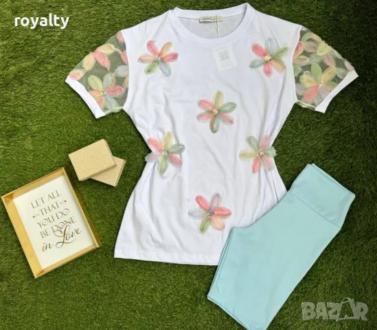 Памучни дамски комплекти , снимка 7 - Спортни екипи - 49756097