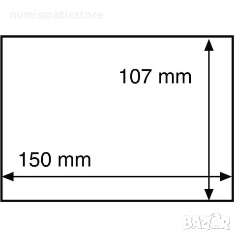 Опаковки за нови картички , банкноти , билети - Leuchtturm HP20 