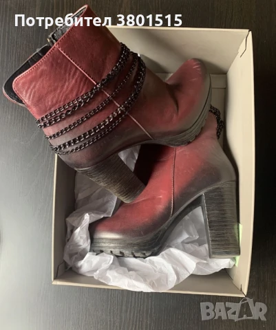 Обувки 37 номер, снимка 4 - Дамски обувки на ток - 51246338