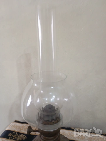 Стара газова (газена) лампа, снимка 4 - Други ценни предмети - 53086379