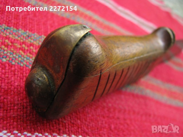 Немски окопен нож с кания, снимка 6 - Антикварни и старинни предмети - 34456207