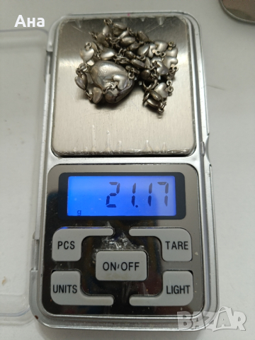 Красив сребърен синджир #70МО, снимка 6 - Колиета, медальони, синджири - 44510049