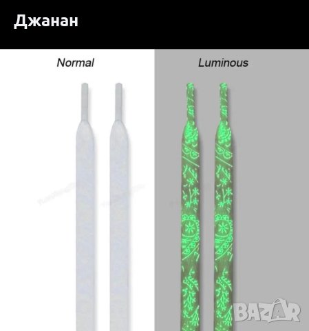 Връзки за обувки/маратонки светещи, снимка 9 - Други - 42528307