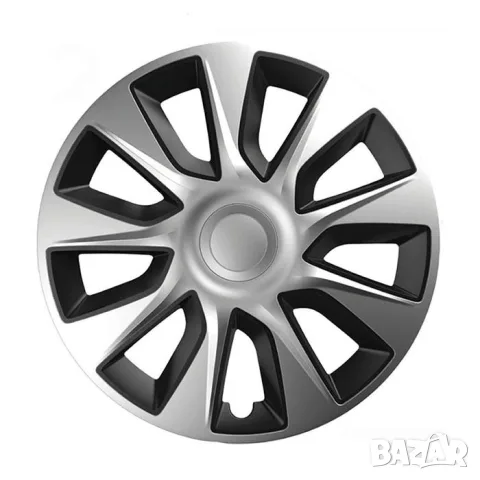 Тасове за джанти 17'' Versaco Stratos Silver / Black