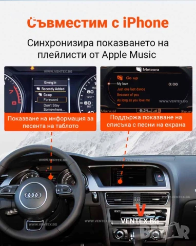 GITANK Bluetooth 5.0 адаптер за iPod 30 pin Aptx-HD, снимка 5 - Части - 53899162
