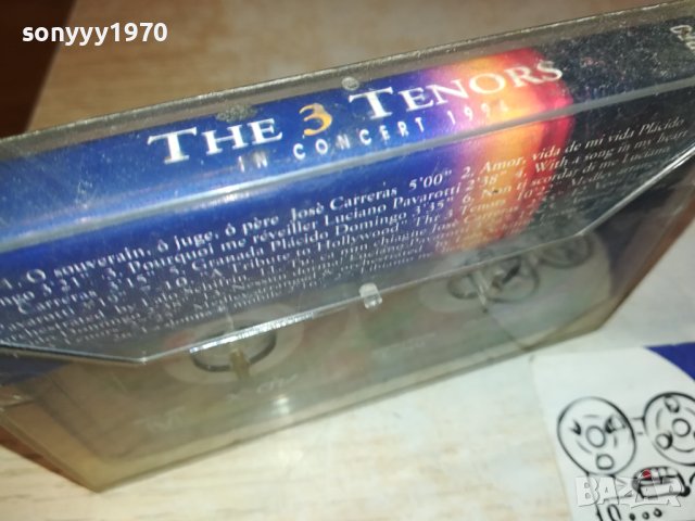 THE 3 TENORS-КАСЕТА 0111231038, снимка 5 - Аудио касети - 42804593