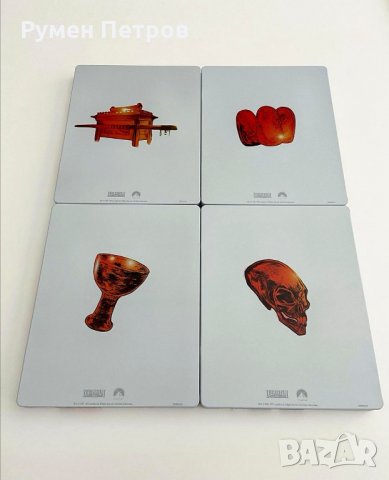 Нова 4К + блу рей стилбук 9 диска колекция ИНДИАНА ДЖОУНС 2022 4k Steelbook INDIANA JONES , снимка 4 - Blu-Ray филми - 33888052