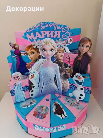 Промоция!Изработка на картонени торти и украси за всякакъв повод , снимка 8 - Декорация - 39112039