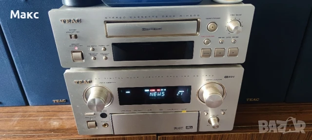 Усилвател с тунер TEAC AG-H550 и автоматизиран дек R-H500, снимка 2 - Аудиосистеми - 51036373