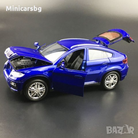 Метални колички: BMW X6 (БМВ), снимка 4 - Колекции - 28605346