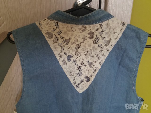 Дамска блуза риза с копчета нова с етикет, снимка 5 - Ризи - 37325648