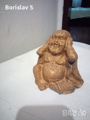 Статоя на златния Буда два броя комплект, снимка 4 - Статуетки - 36795777