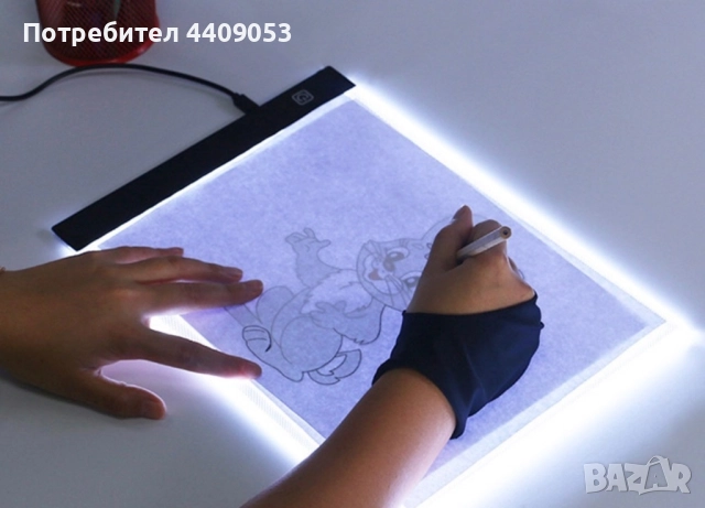 LED дъска за рисуване Elfeland A4 LED дизайн таблет, снимка 2 - Друга електроника - 52131126