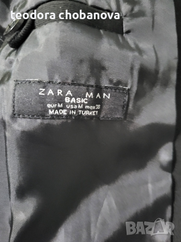 Мъжко спортно сако Zara, снимка 2 - Сака - 44697105